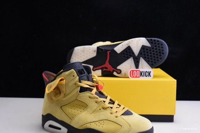 TRAVIS JORDAN X 6 YELLOW CN1084-300 SCOTT AIR 1006